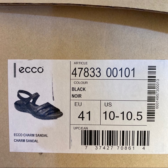 ecco charm sandal